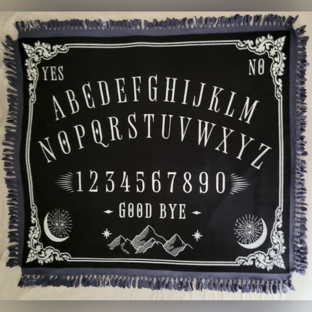 Ouija Board Throw Blanket